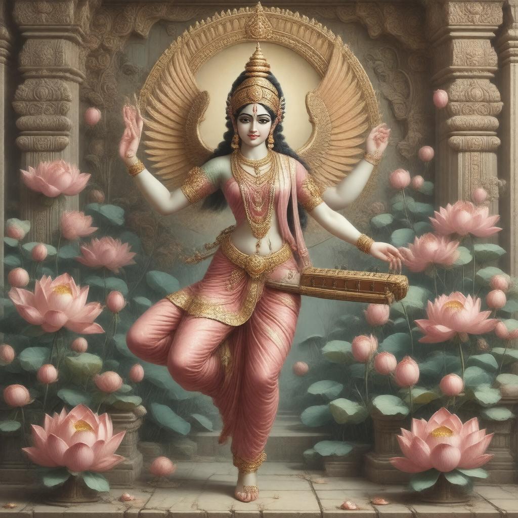 AI-created image of Apsaras