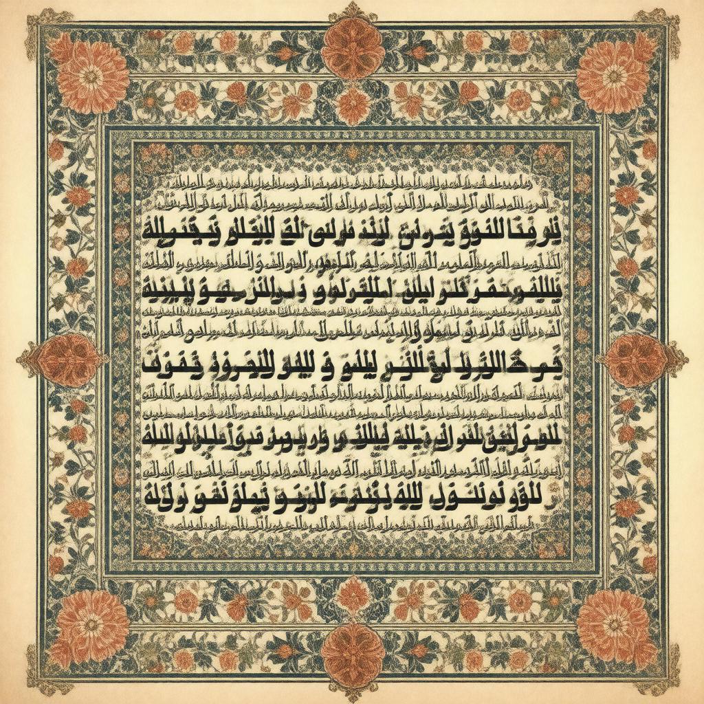 AI-created image of Aqidah