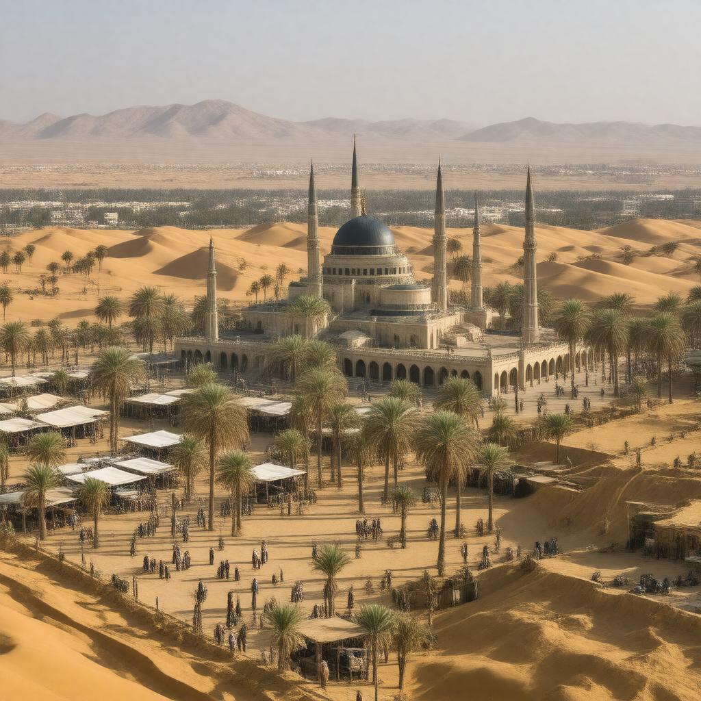 AI-created image of Arab world