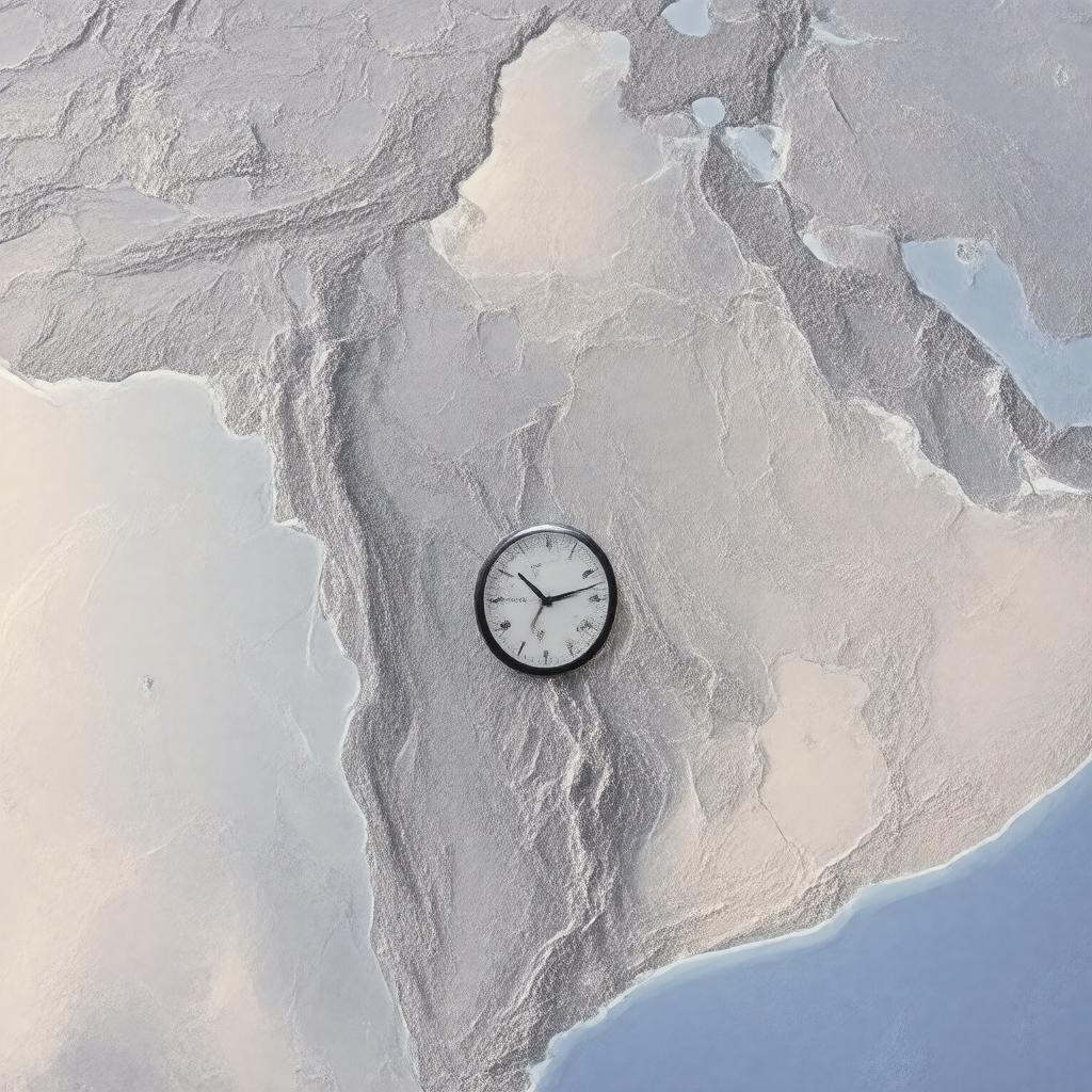 Click to view larger image AI-created image of Arabian Standard Time
