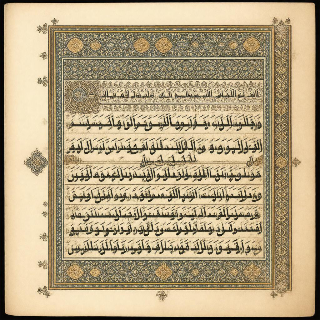 AI-created image of Arabic