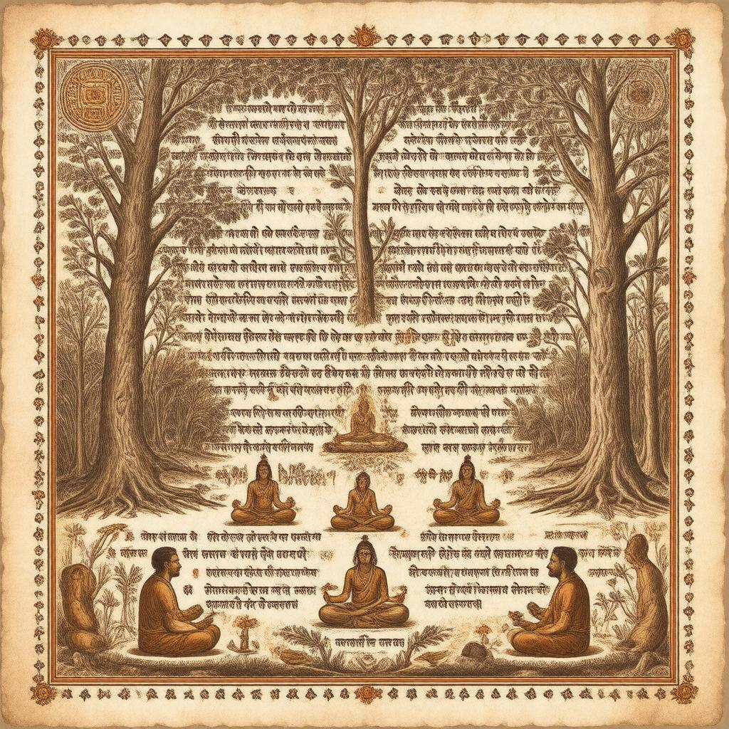 AI-created image of Aranyakas