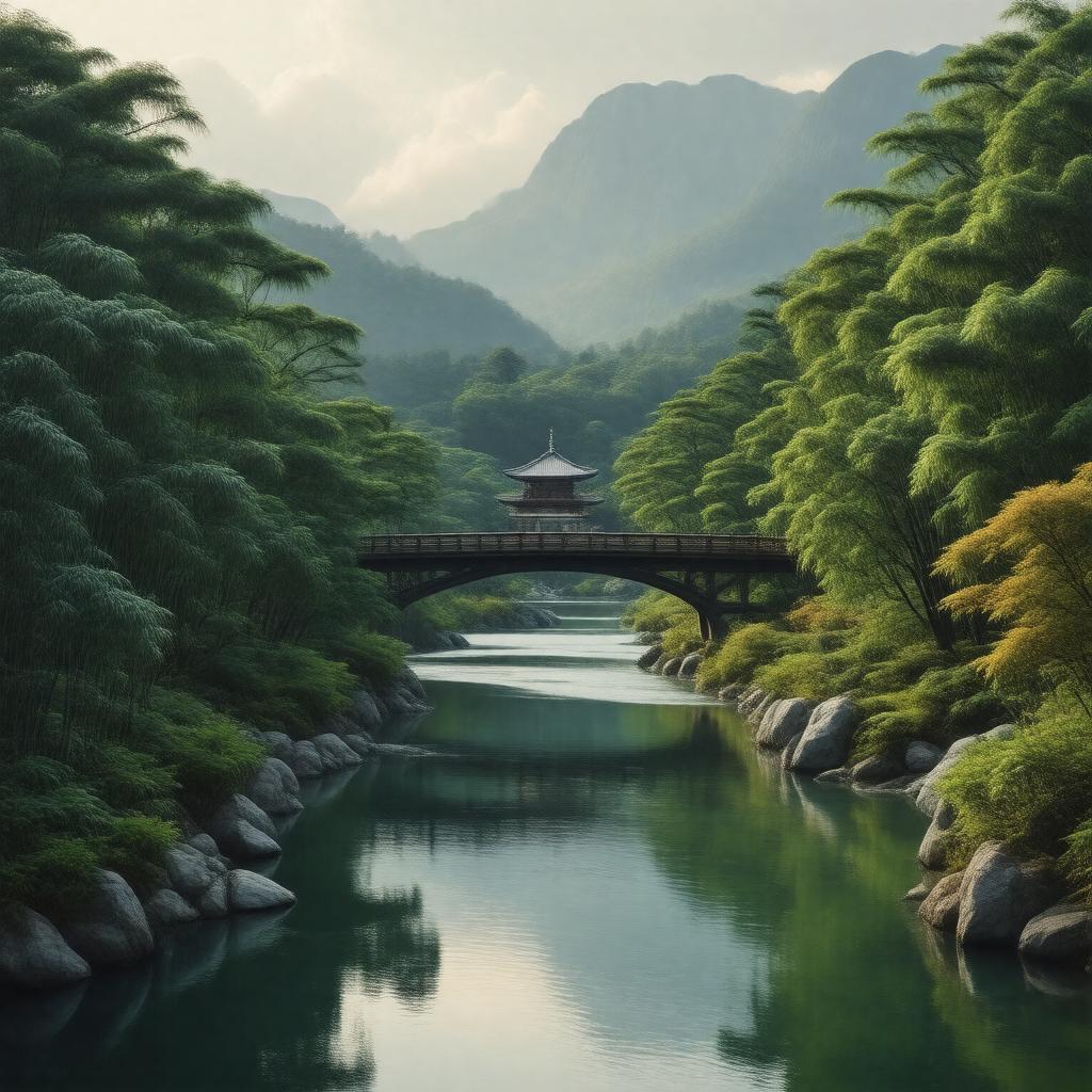 AI-created image of Arashiyama