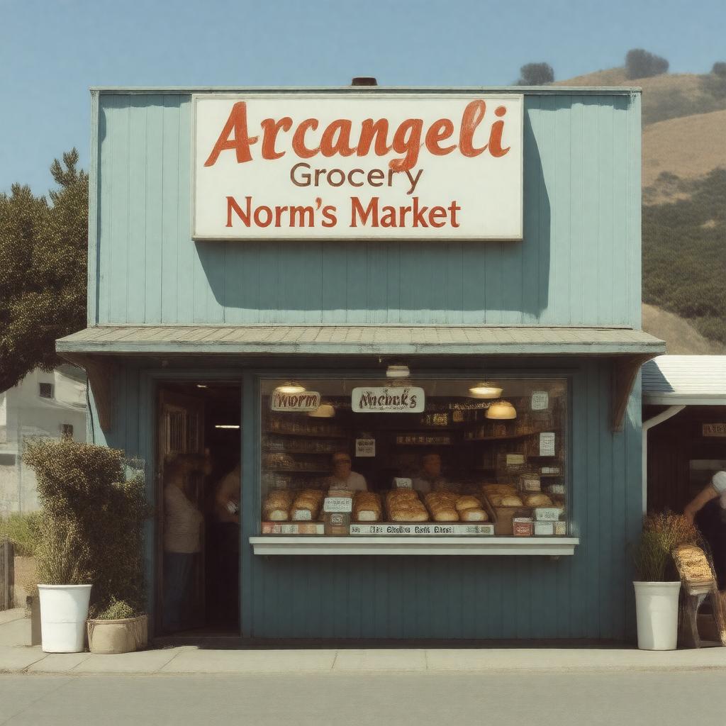 AI-created image of Arcangeli Grocery Company