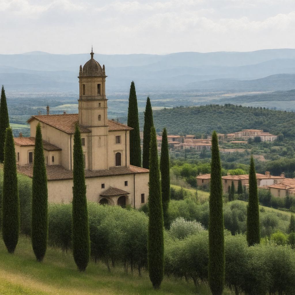 AI-created image of Arcetri