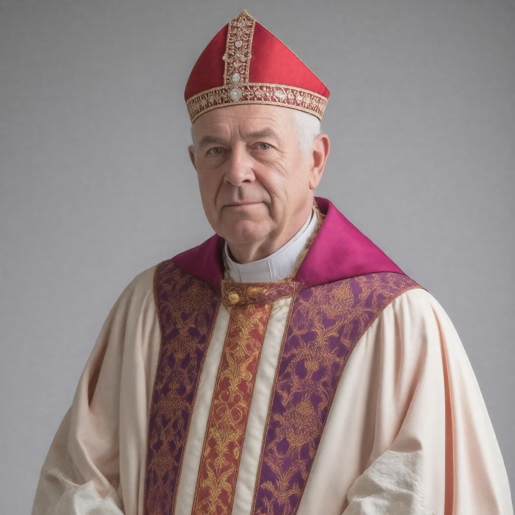 AI-created image of Archbishop John Wilson