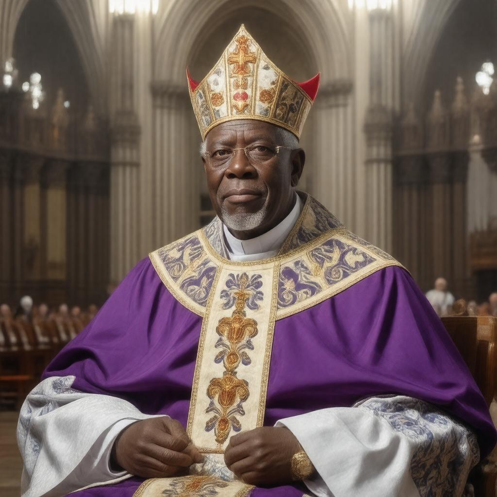 AI-created image of Archbishop of Cape Town