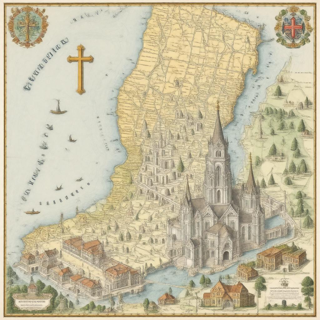 AI-created image of Archdiocese of Newark