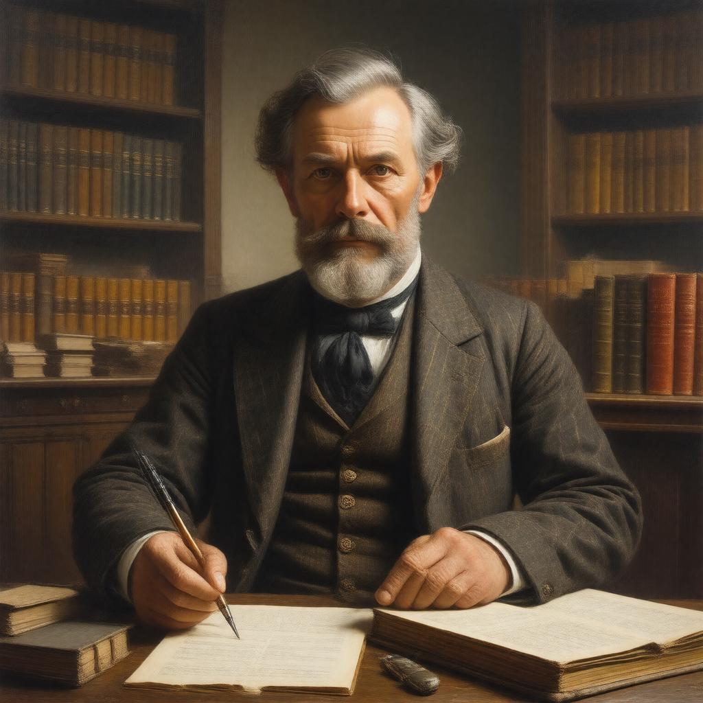 AI-created image of Archibald Constable