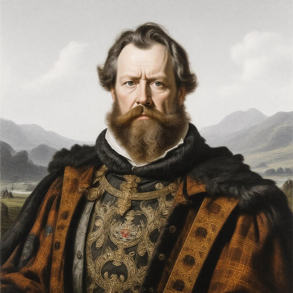 Click to view larger image AI-created image of Archibald Douglas, 6th Earl of Angus