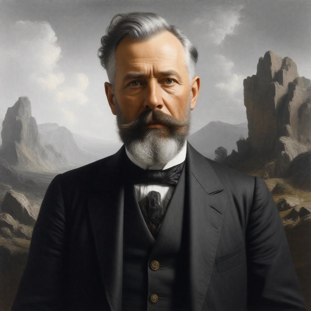 AI-created image of Archibald Geikie