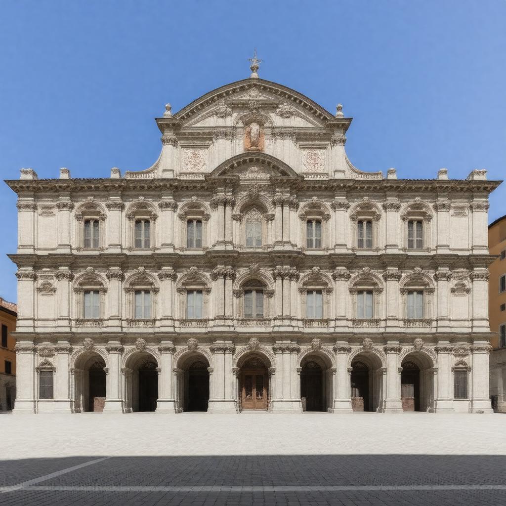 AI-created image of Archiginnasio