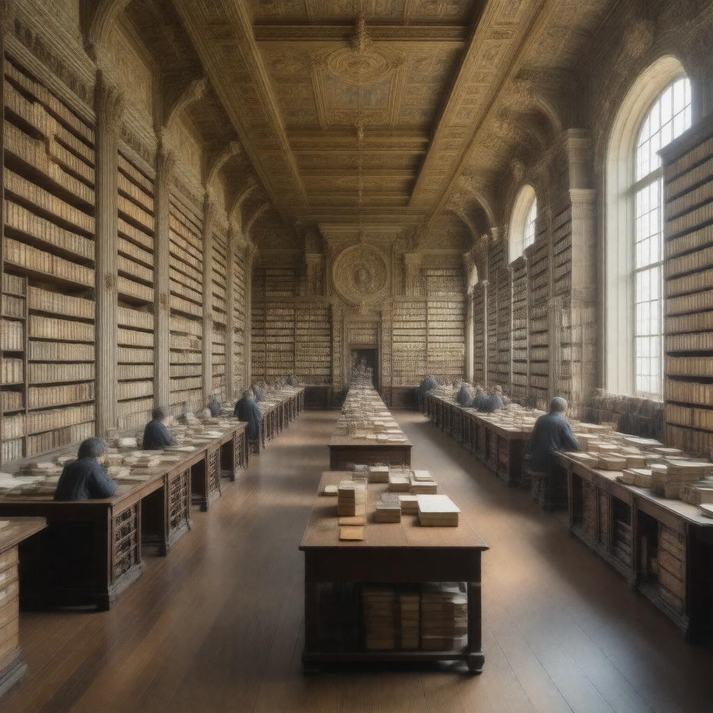 Click to view larger image AI-created image of Archive of Folk Culture