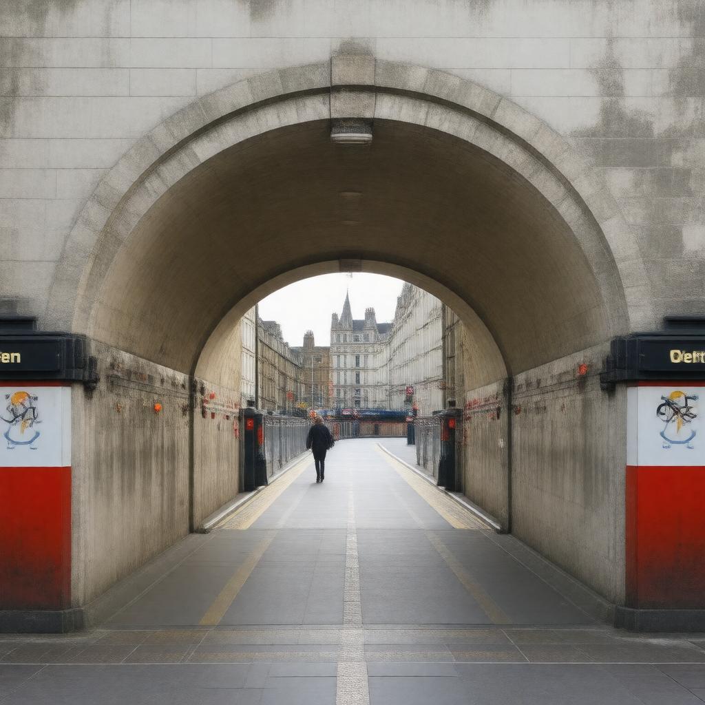 AI-created image of Archway station