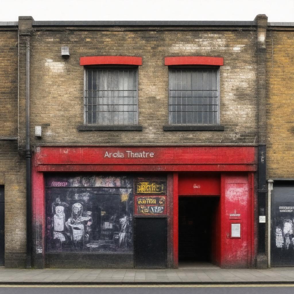 AI-created image of Arcola Theatre