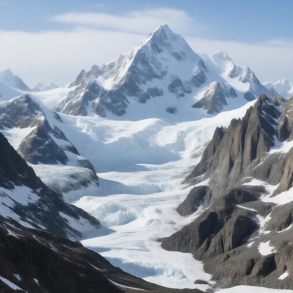 AI-created image of Arctic Cordillera