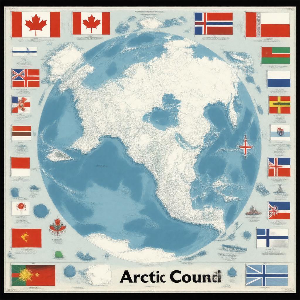 AI-created image of Arctic Council