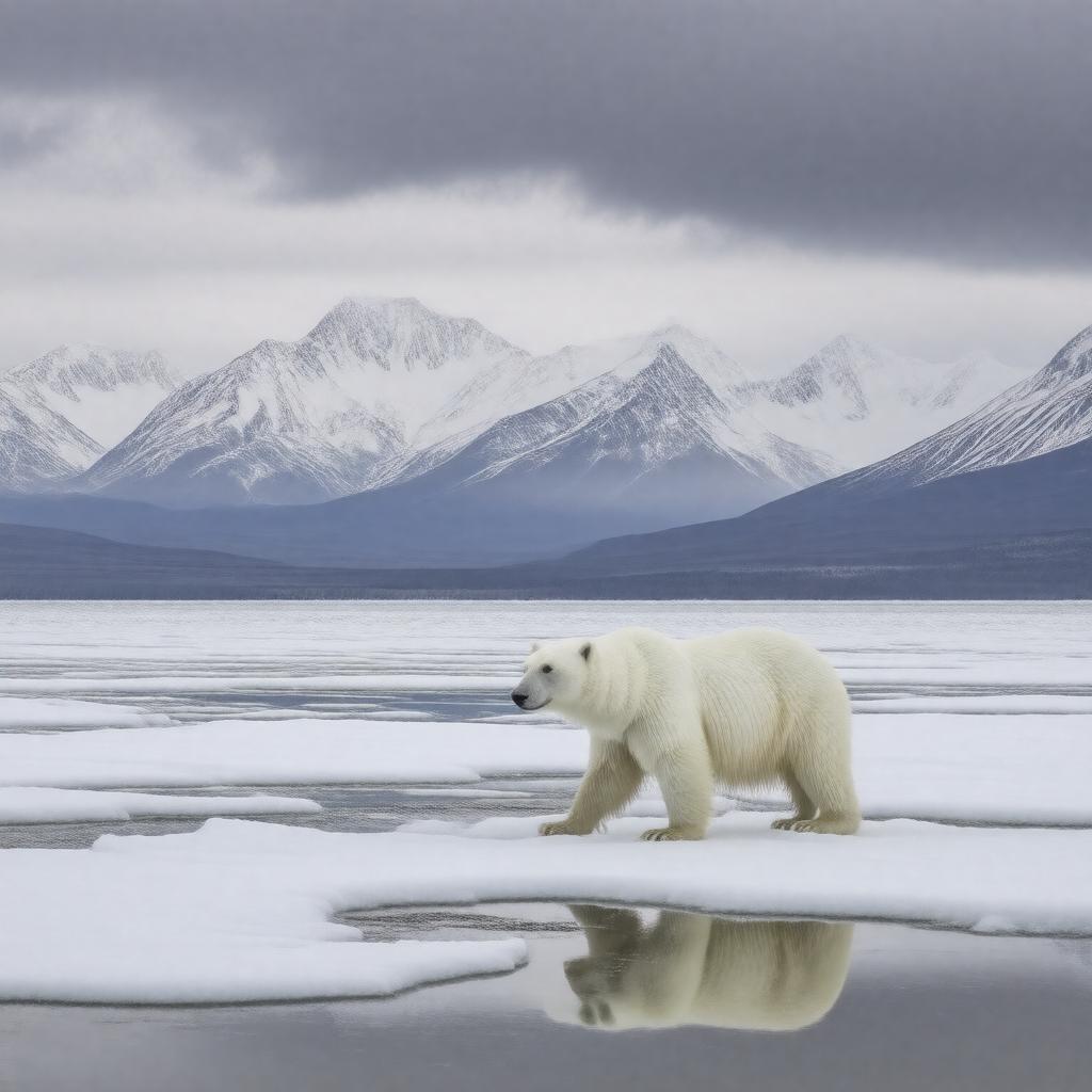 AI-created image of Arctic National Wildlife Refuge