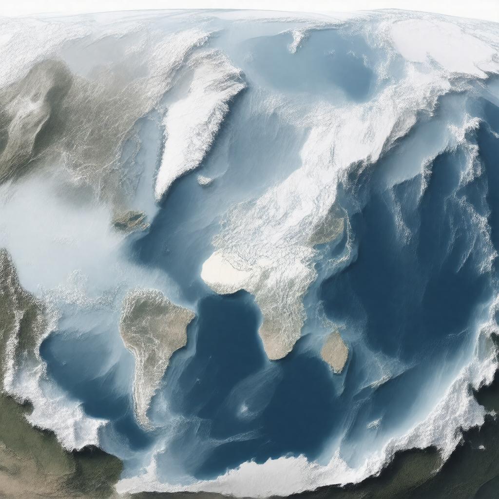 AI-created image of Arctic Ocean