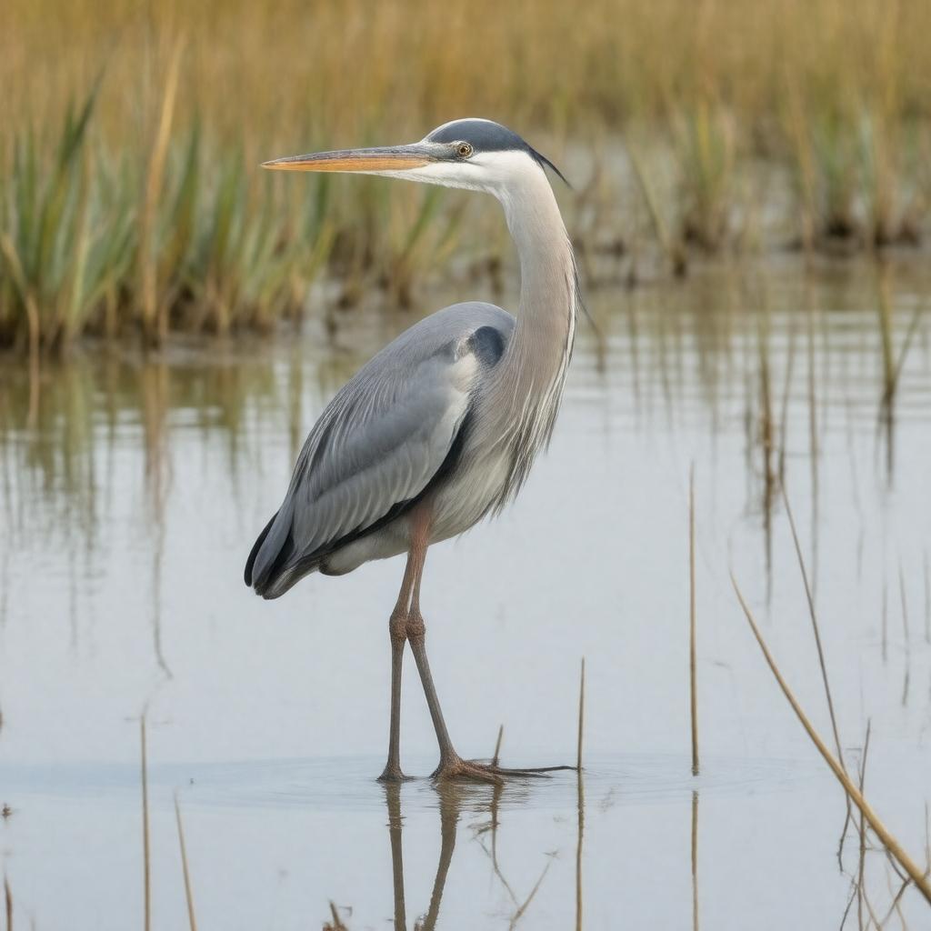 AI-created image of Ardea herodias