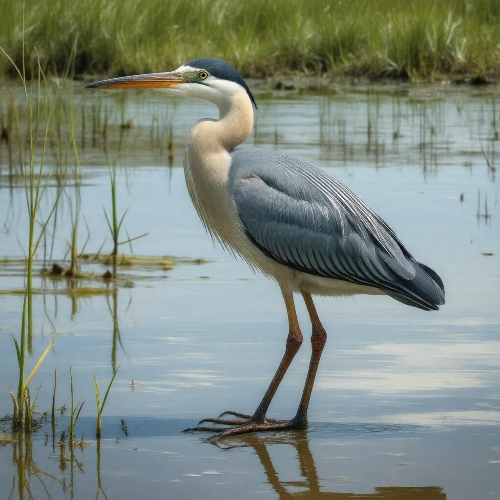 AI-created image of Ardea herodias wardi