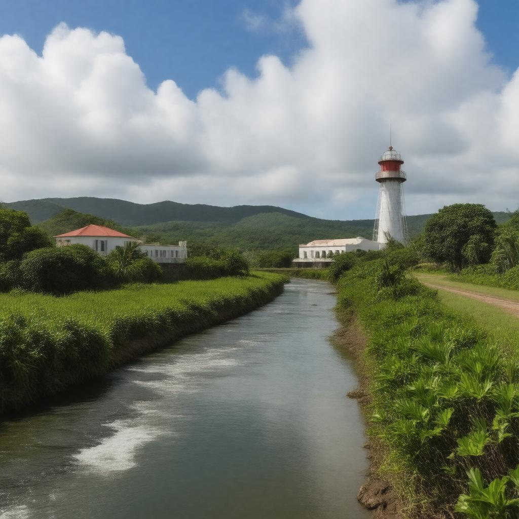 AI-created image of Arecibo