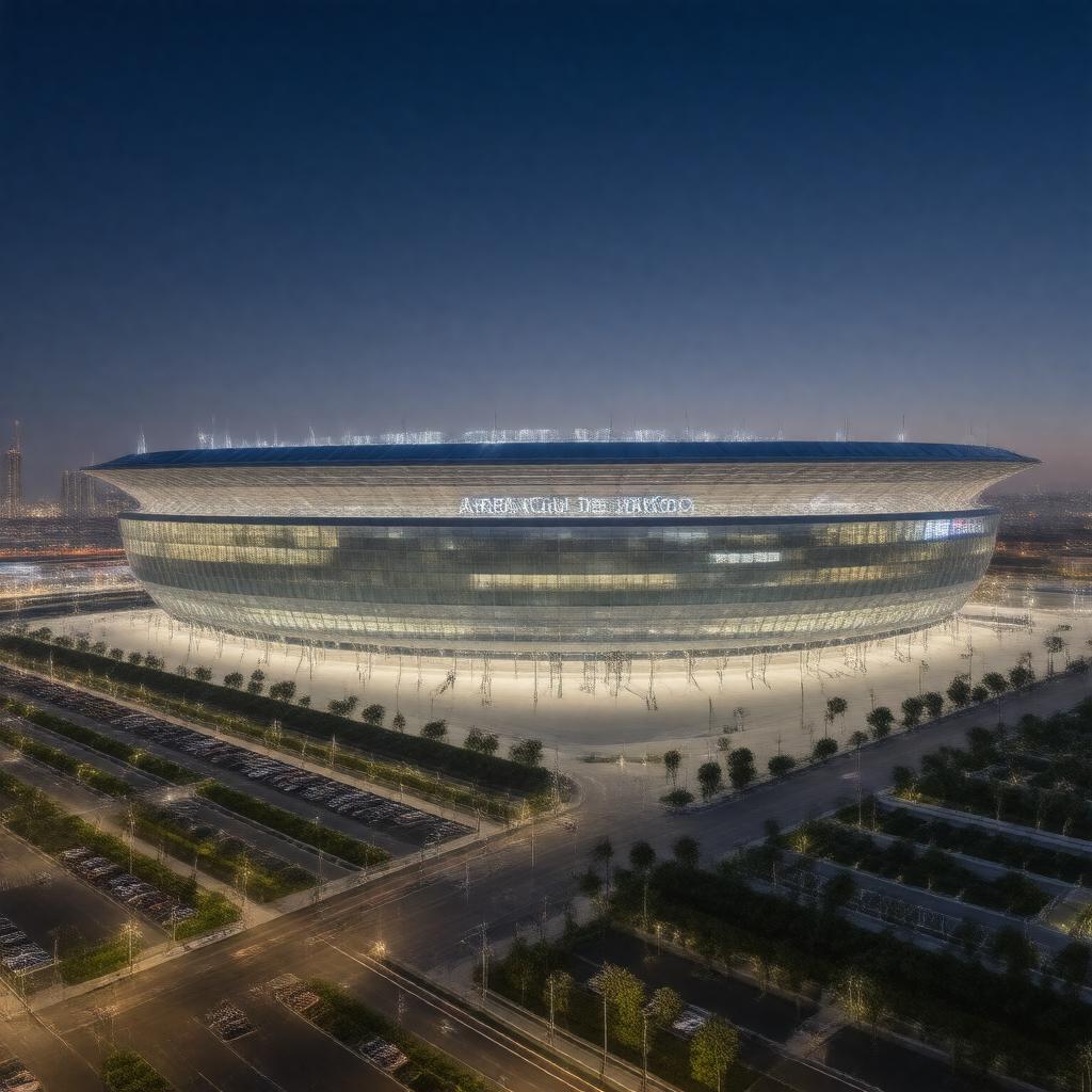 Click to view larger image AI-created image of Arena Ciudad de México