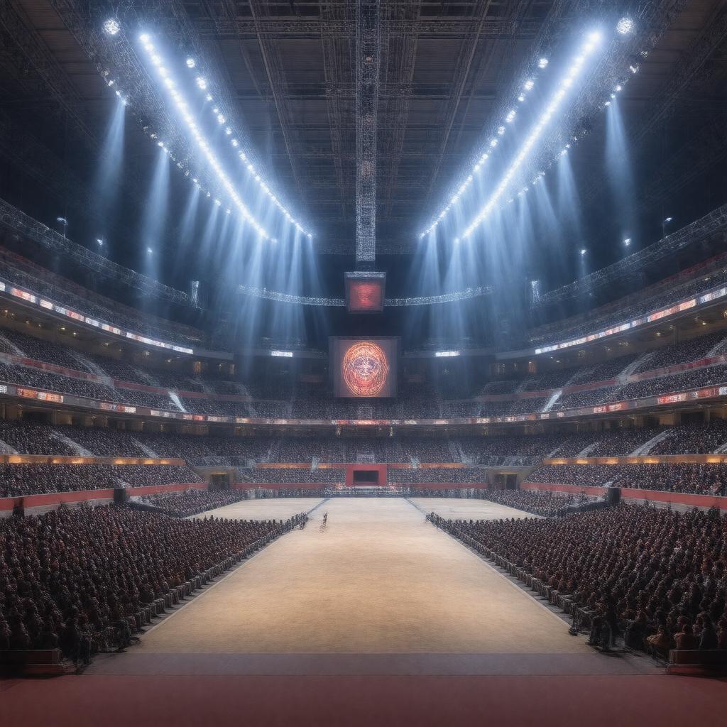 Click to view larger image AI-created image of Arena México