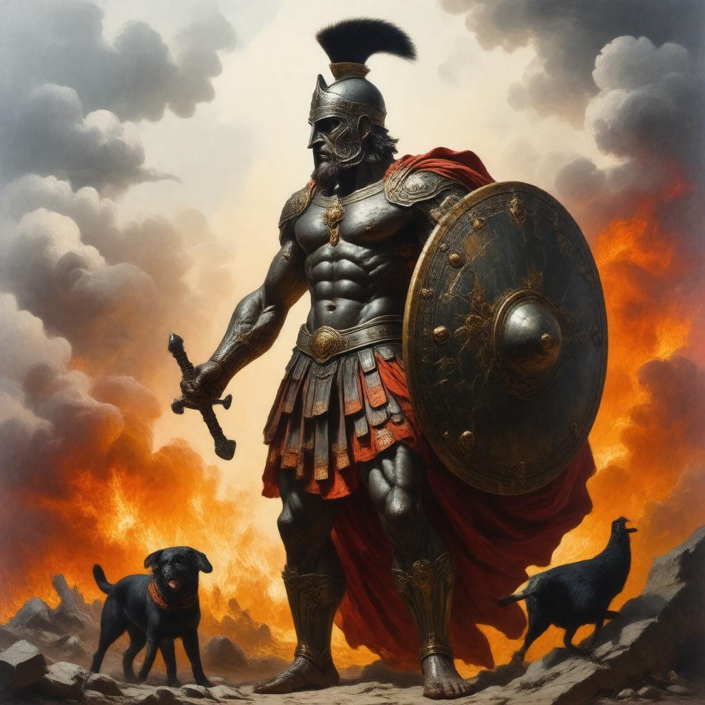 AI-created image of Ares