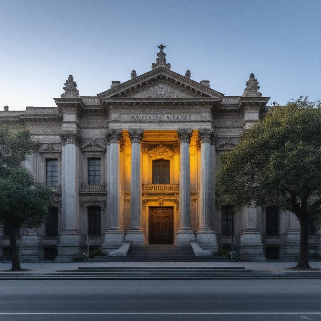 Click to view larger image AI-created image of Argentine Academy of Letters