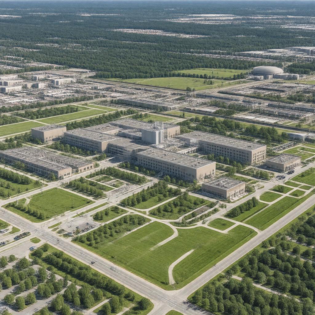 AI-created image of Argonne National Laboratory