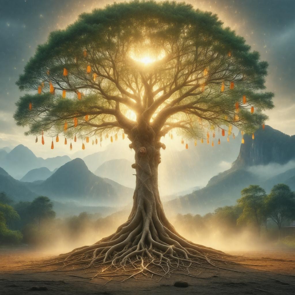 AI-created image of Arhatship