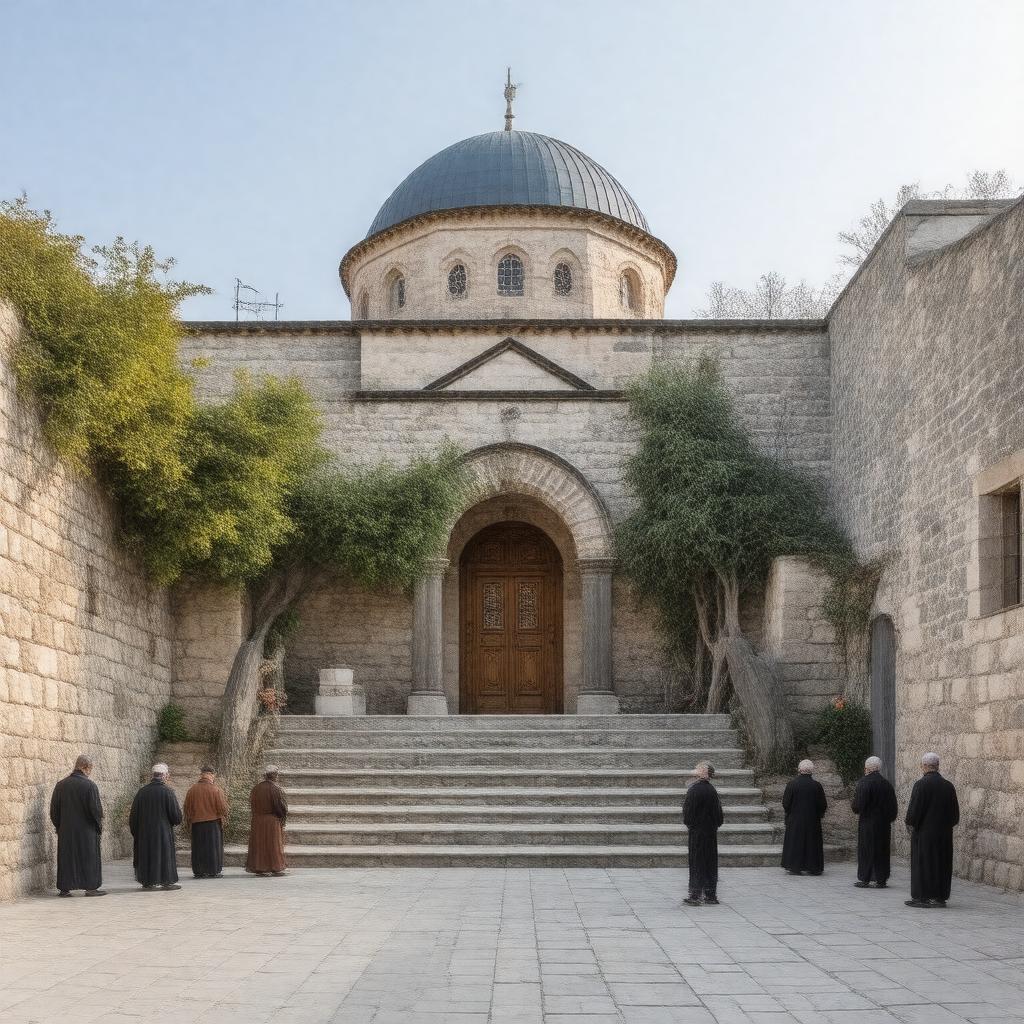 AI-created image of Ari Ashkenazi Synagogue