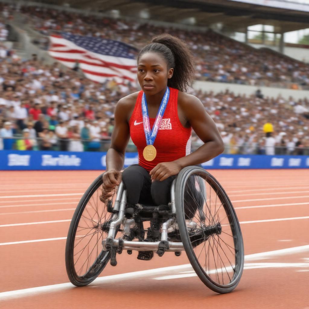 Click to view larger image AI-created image of Arielle Hawkins