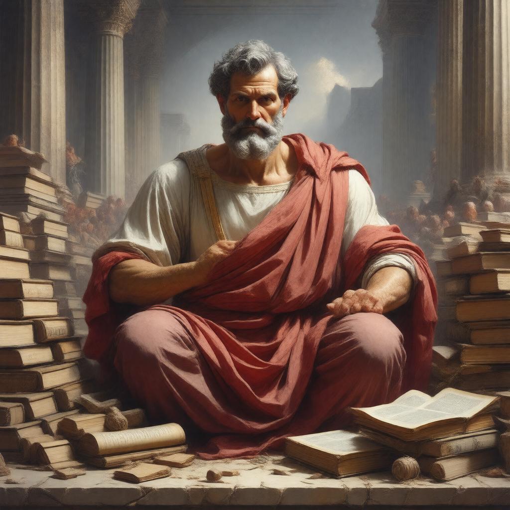 AI-created image of Aristotle