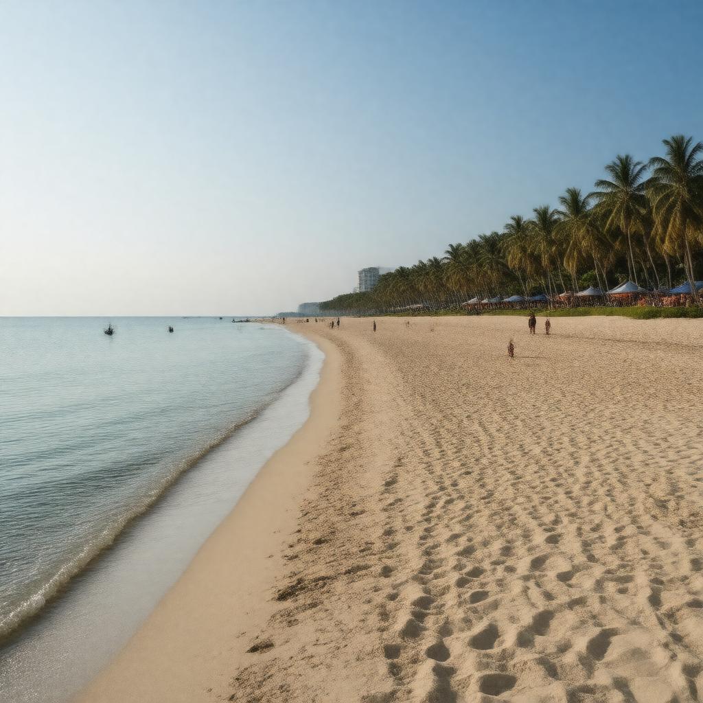 AI-created image of Ariyaman Beach