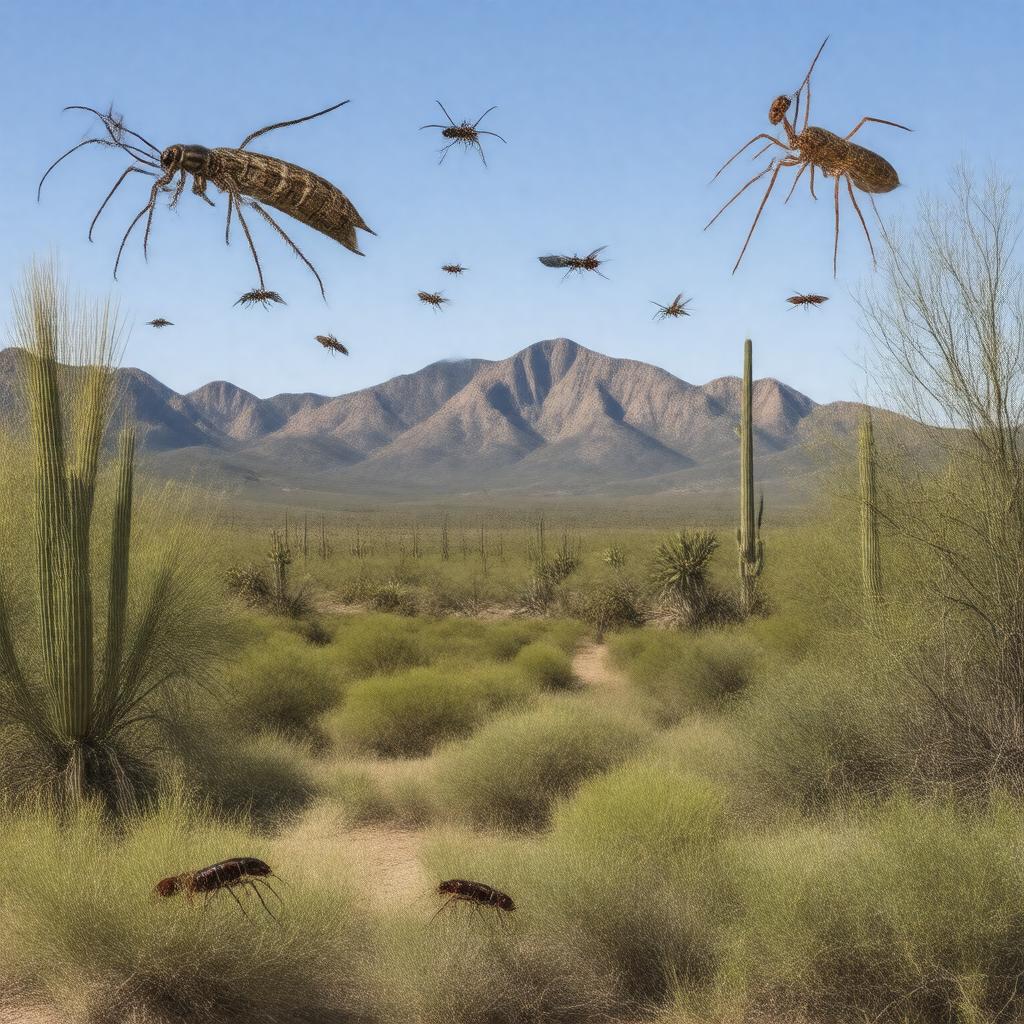 Click to view larger image AI-created image of Arizona Sky Island Arthropod Project
