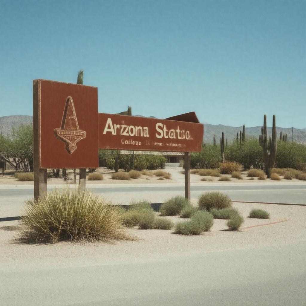 AI-created image of Arizona State College