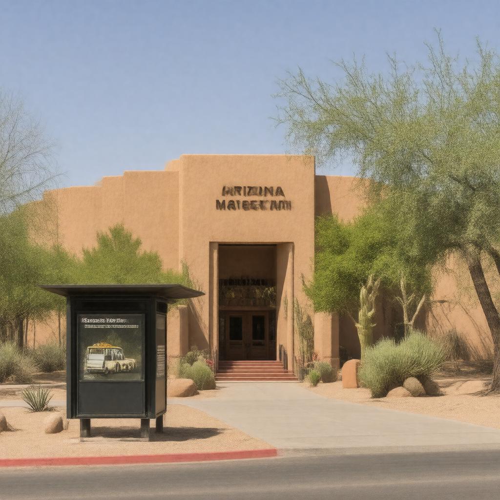 AI-created image of Arizona State Museum