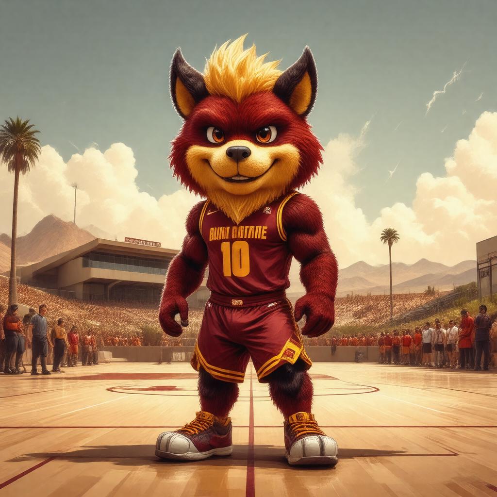 AI-created image of Arizona State Sun Devils