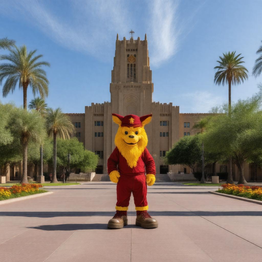 AI-created image of Arizona State University