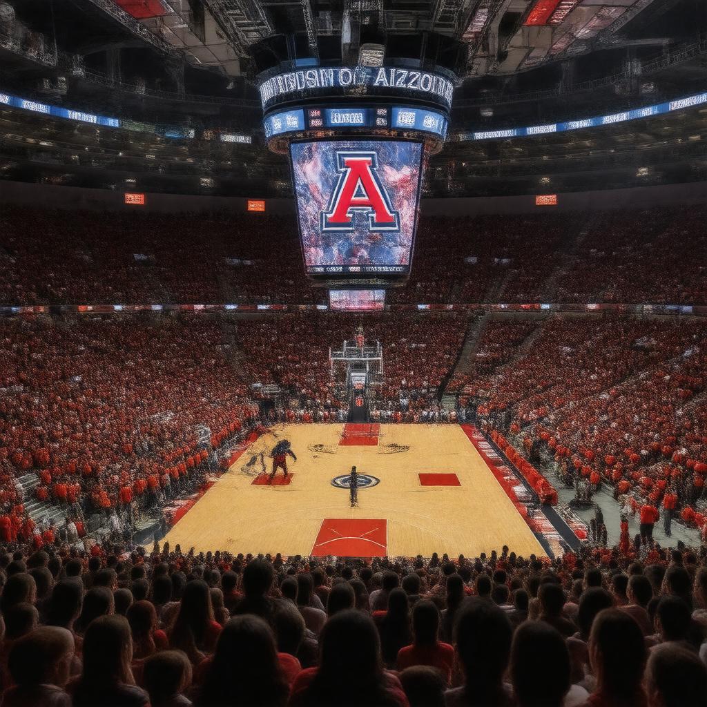 AI-created image of Arizona Wildcats