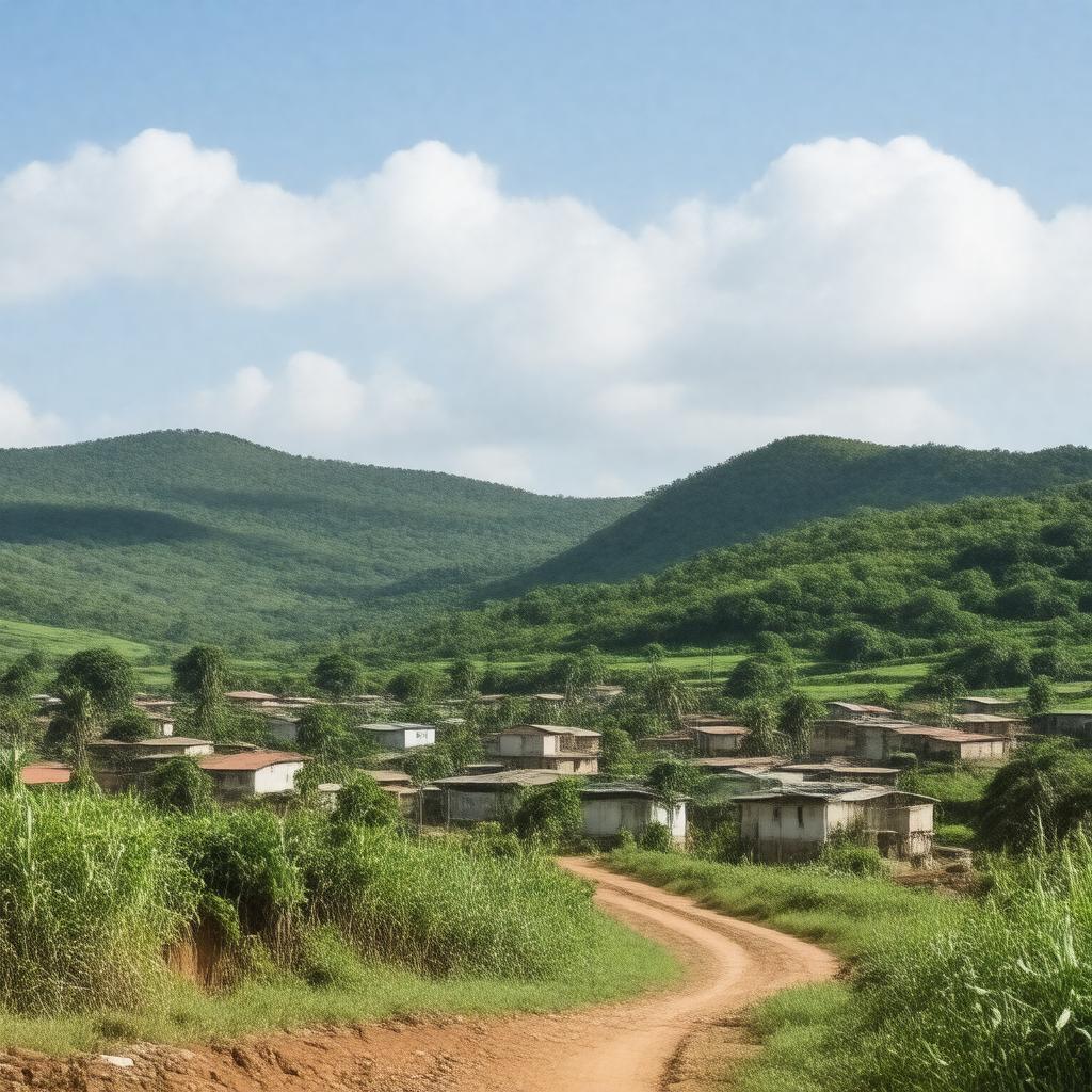 AI-created image of Arjo, Ethiopia