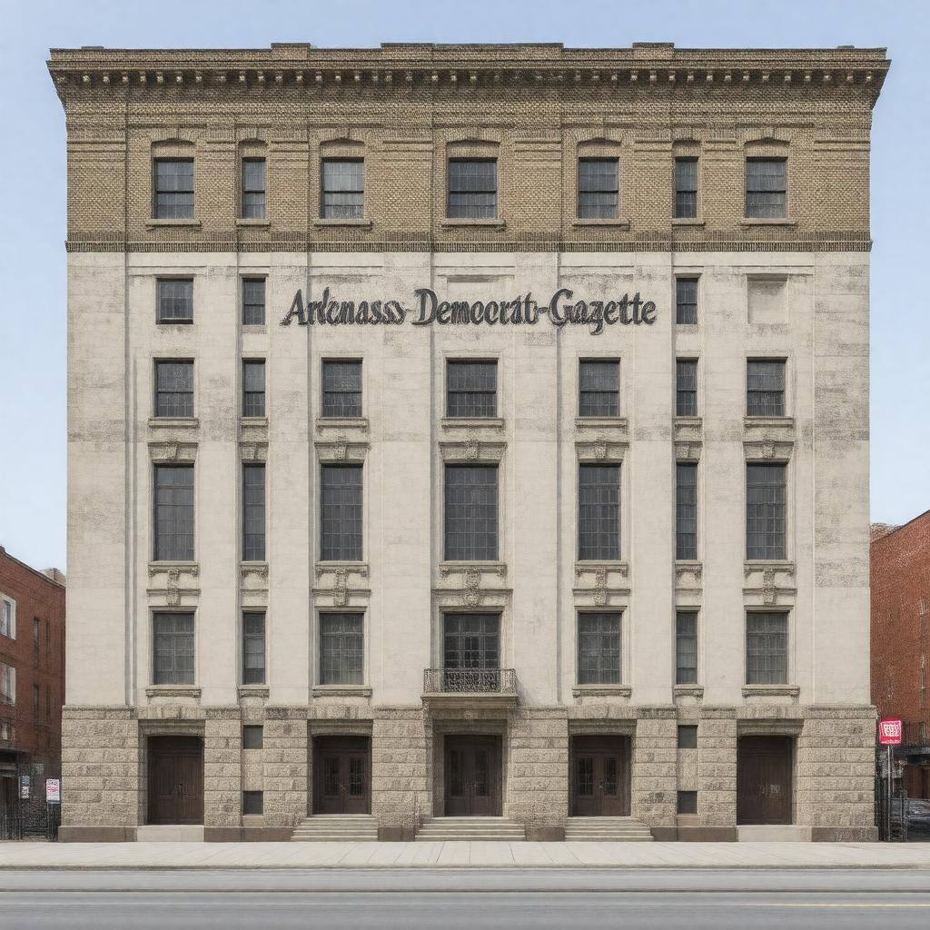 Click to view larger image AI-created image of Arkansas Democrat-Gazette