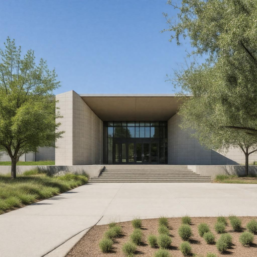 AI-created image of Arkansas Museum of Fine Arts