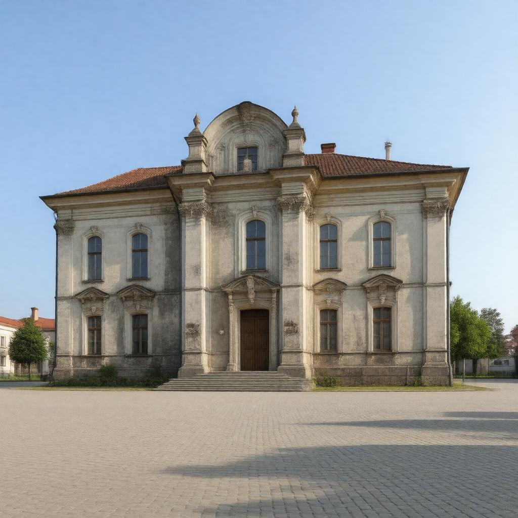 AI-created image of Arkhangelsk Regional Museum