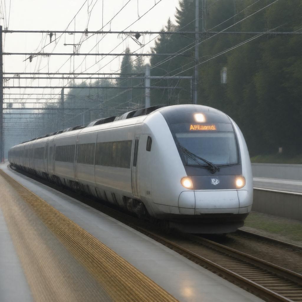 Click to view larger image AI-created image of Arlanda Express