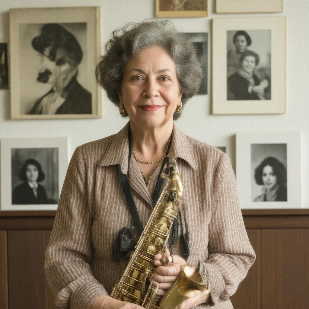 AI-created image of Arlene Alda
