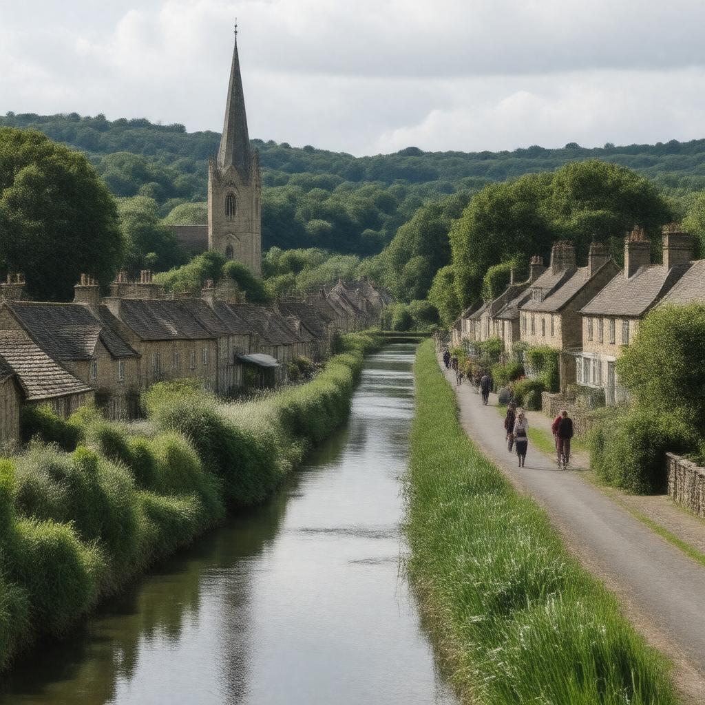 AI-created image of Arlesey