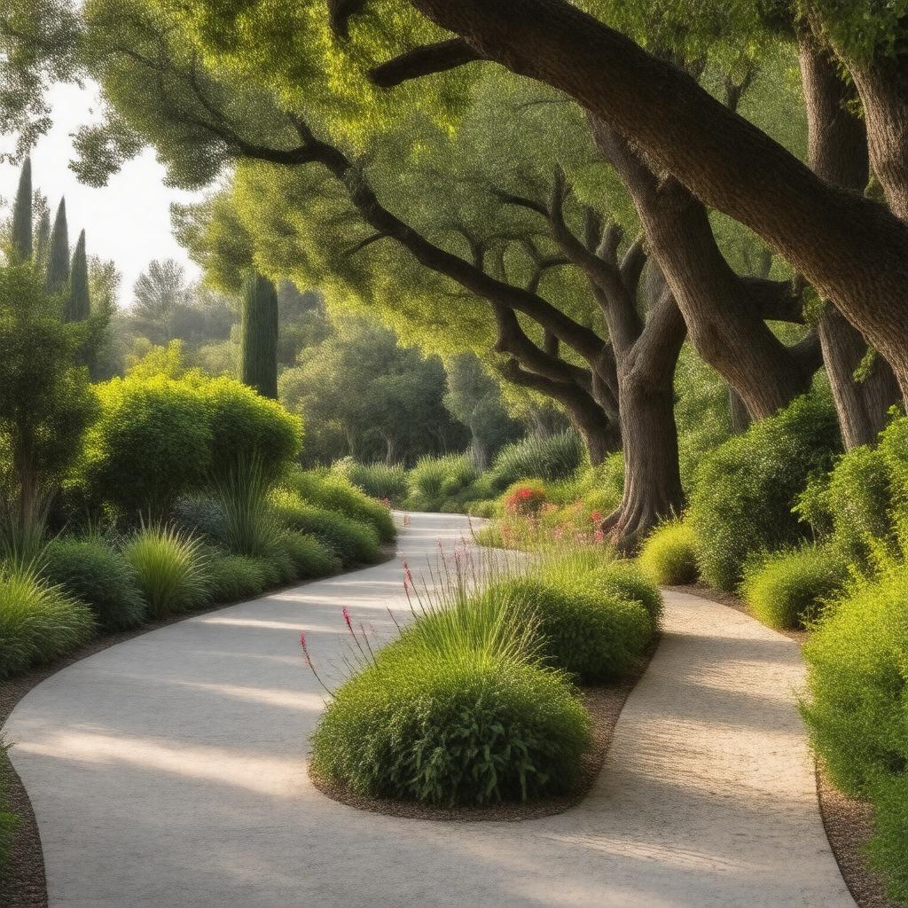 Click to view larger image AI-created image of Arlington Garden